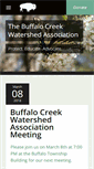 Mobile Screenshot of buffalocreekwatershed.org